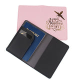 étui passeport personnalisé the adventure begins