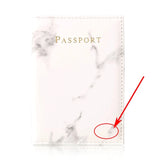 Pochette Passeport Personnalisable Marbré