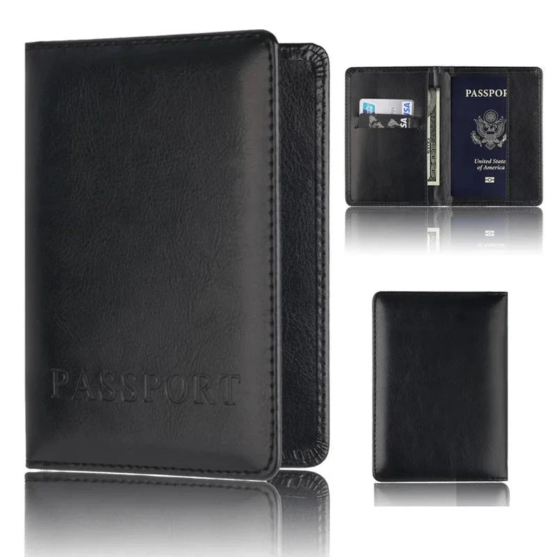Portefeuille de passeport moderne grunge pour homme et femme 15,2 x 19 Portefeuille de passeport moderne grunge pour homme et femme 15,2 x 19