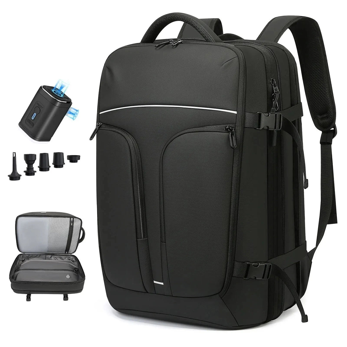 Sac De Voyage Pour Costume 40 Pouces – Garment Guardians, Noir, Respirant