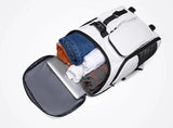 sac a dos impermeable blanc urbain
