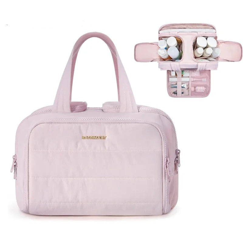 Trousse De Toilette XXL VanLindson 9L - 25 Compartiments - Crochet Suspendu - Voyage Et Maquillage