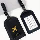 étiquette bagage personnalisée avion