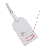 etiquette à bagage personnalisée avion de ligne