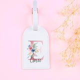 Étiquette Bagage de Personnalisée Femme Prénom Initiale