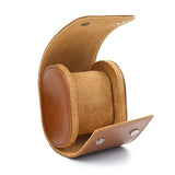 etui montre voyage prestige marron
