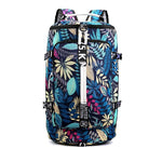 grand sac dos femme voyage convertible tendance tropical