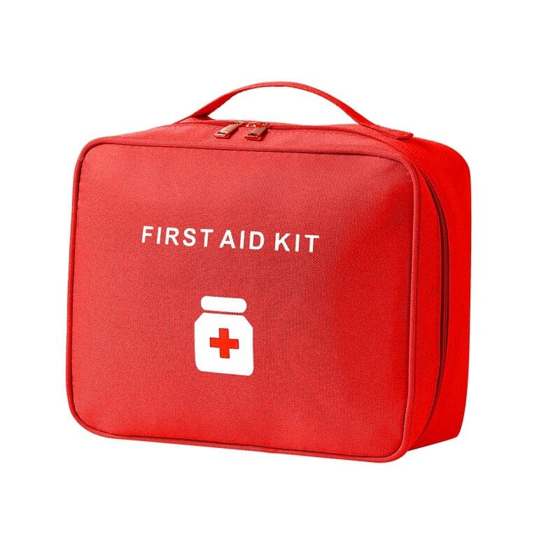 Grande Trousse à Pharmacie Voyage Vide First Aid Kit (Rouge)