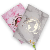 pochette passeport personnalisé couple voyageur