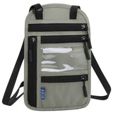 pochette tour de cou voyage billets document rfid