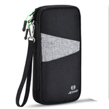 portefeuille de voyage familial noir