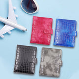 portefeuilles de voyage passeport motif crocodile