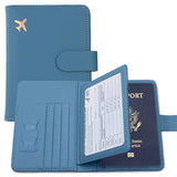 portefeuille de voyage petit avion anti-rfid
