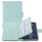 portefeuille voyage avion petit anti-rfid