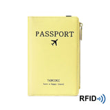 portefeuille pour voyage passeport protection avion rfid