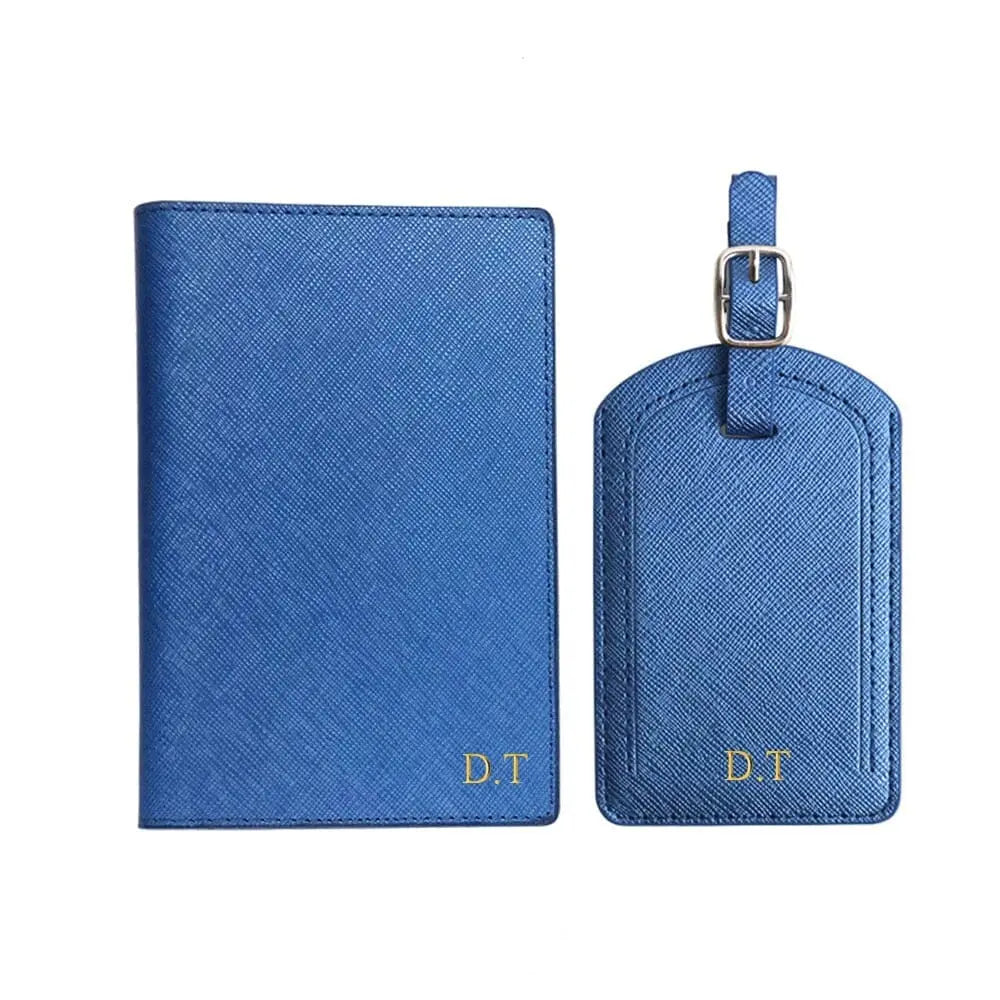 Kit voyage Mariés - Protège-passeports et étiquettes de bagage | Draeger Paris Kit voyage Mariés - Protège-passeports et étiquettes de bagage | Draeger Paris