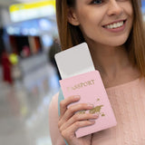 pochette passeport avion world trip