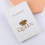 etui passeport couple king queen