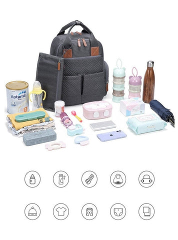 sac à dos a langer bébé tendance