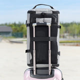 sac a dos voyage avec compartiment chaussures antivol et connecté