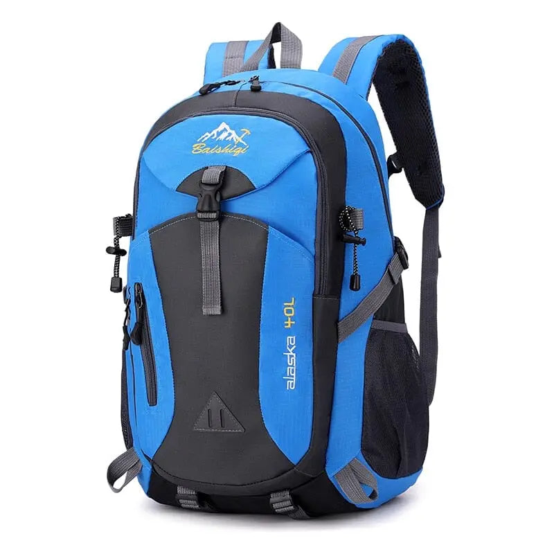 Sac à dos de voyage résistant à l'eau 40L, sac à dos pour ordinateur portable de randonnée en camp, sacs à dos d'escalade de Trekking Sac à dos de voyage résistant à l'eau 40L, sac à dos pour ordinateur portable de randonnée en camp, sacs à dos d'escalade de Trekking