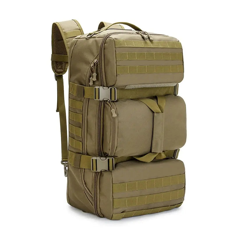 Sac à Dos Sport Militaire Plein Sport – Gris/Noir – Grand 22x13x12 Pouces – Neuf étiquettes