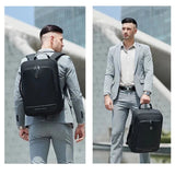 sac à dos extensible cabine avion usb homme