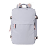 sac a dos femme voyage avion cabine tendance gris