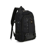 sac a dos toile canvas noir
