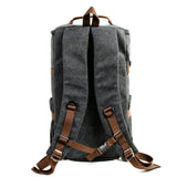 sac a dos voyage vintage en toile convertible