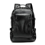 sac dos vintage homme business usb noir