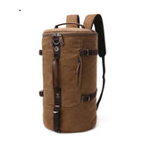 sac a dos vintage toile canvas convertible