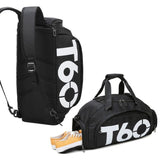 sac de sport compartiment chaussures t60 convertible