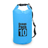 sac de voyage etanche bleu ocean pack