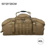 sac militaire voyage randonnee 40l 60l 80l