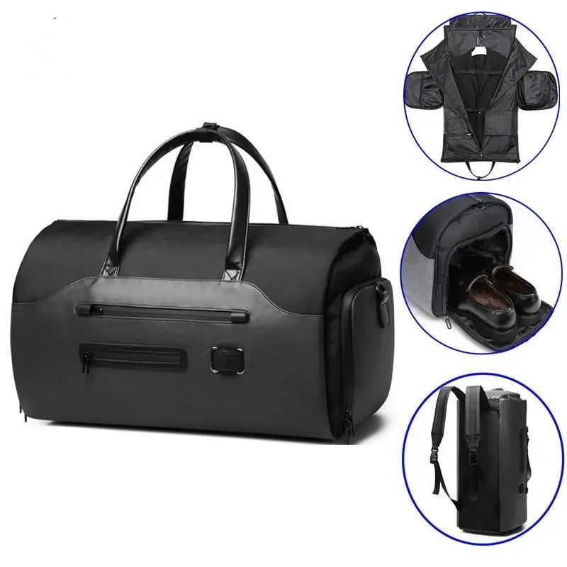 Sac Valise Costume HUGH BUTLER Sac De Costume Homme 2en1 Valise