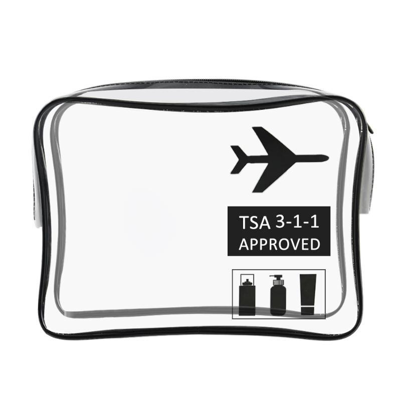 Adequat Trousse de toilette Avion Homme // Travel Kit // Trousse de voyage  Avion // Idéal valise cabine // Conforme normes aéroportuaires Multicolor :  : Mode