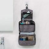 trousse de toilette de voyage travelbasics grise