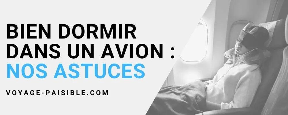 dormir dans un avion