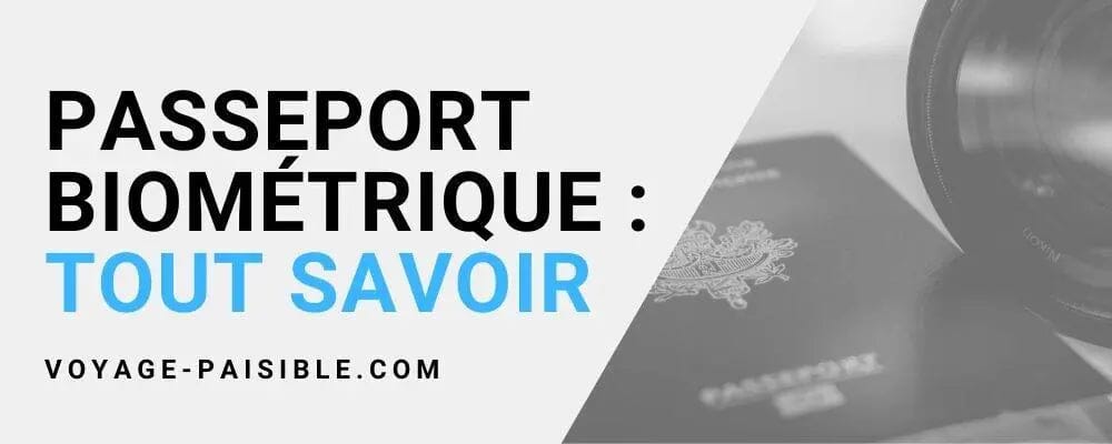 savoir reconnaitre passeport biometrique