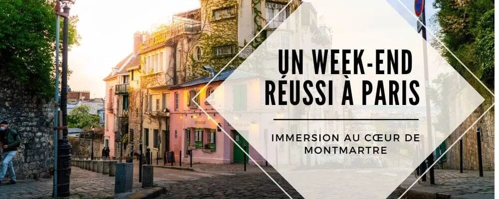 weekend paris montmartre
