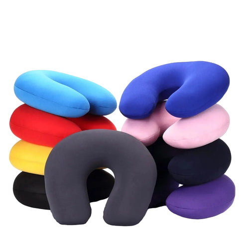 coussins de voyage microbilles