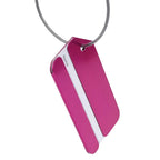 etiquette Bagage Aluminium