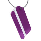 Étiquette a Bagage Aluminium