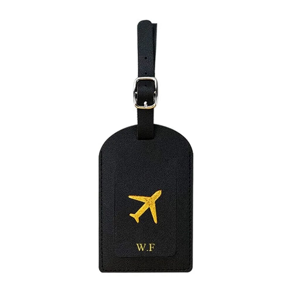 etiquette avion valise personnalisable
