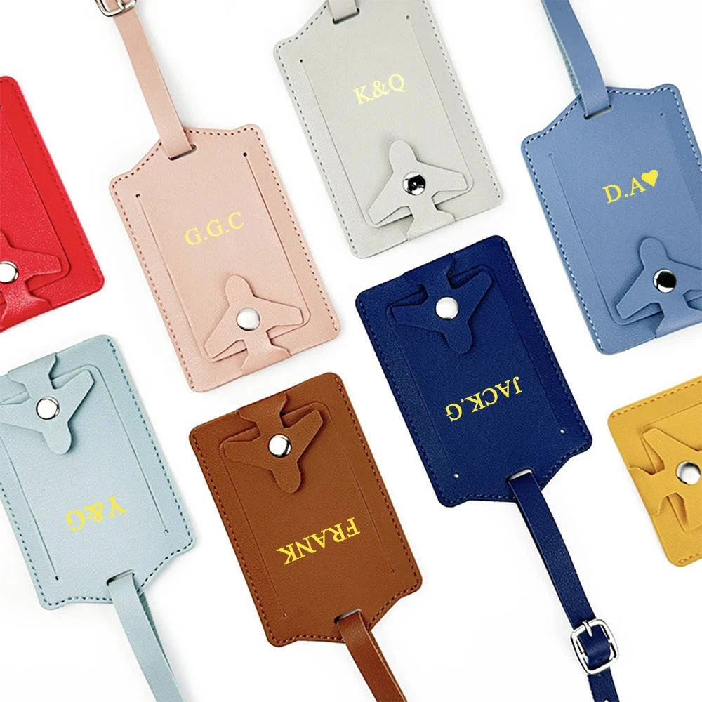 Etiquettes Personnalisée pour Valise Avion