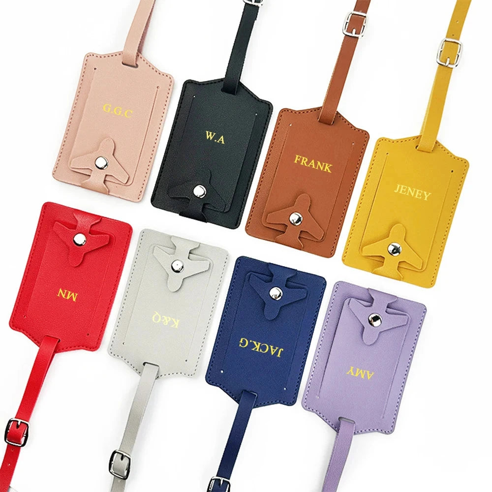 étiquette Personnalisée pour Valise Avion