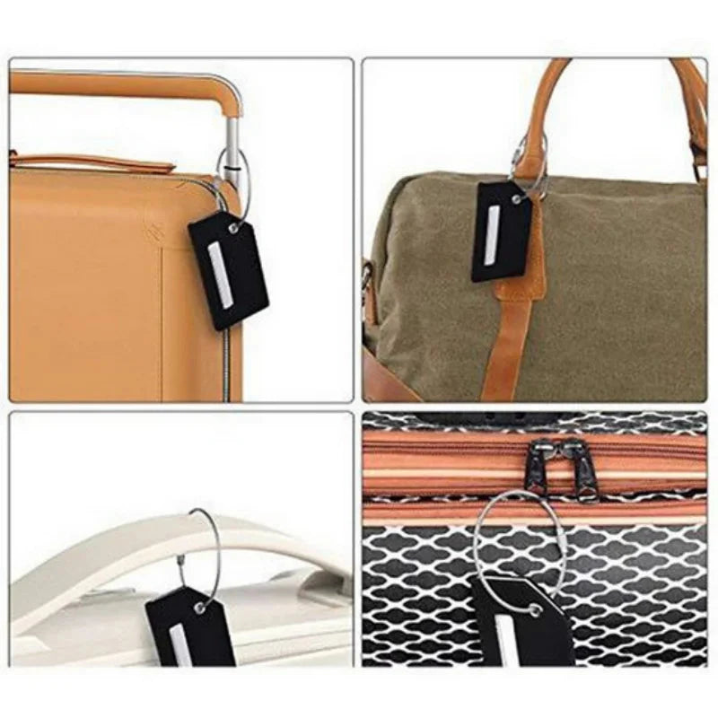 Étiquettes à Bagages Avion Lot de 6