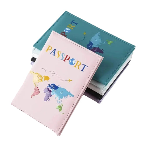 Étuis à Passeport Carte du Monde