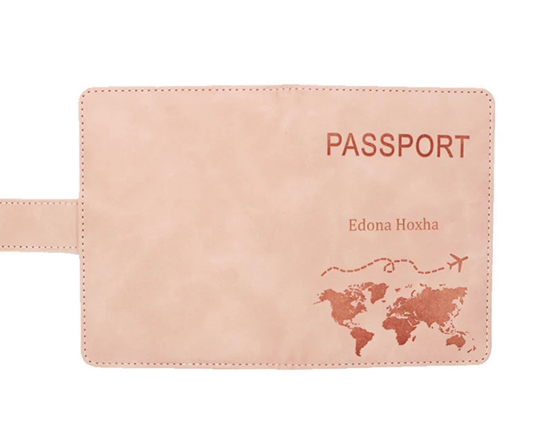 étui de passeport personnalisé femme